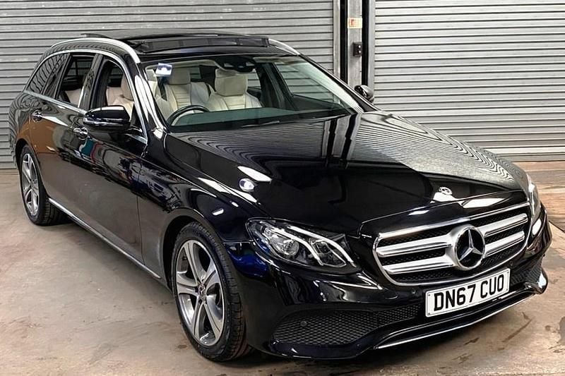 Black Used 2017 Mercedes E220 Premium Estate | £17,950 (Fair price) - Image 1/1