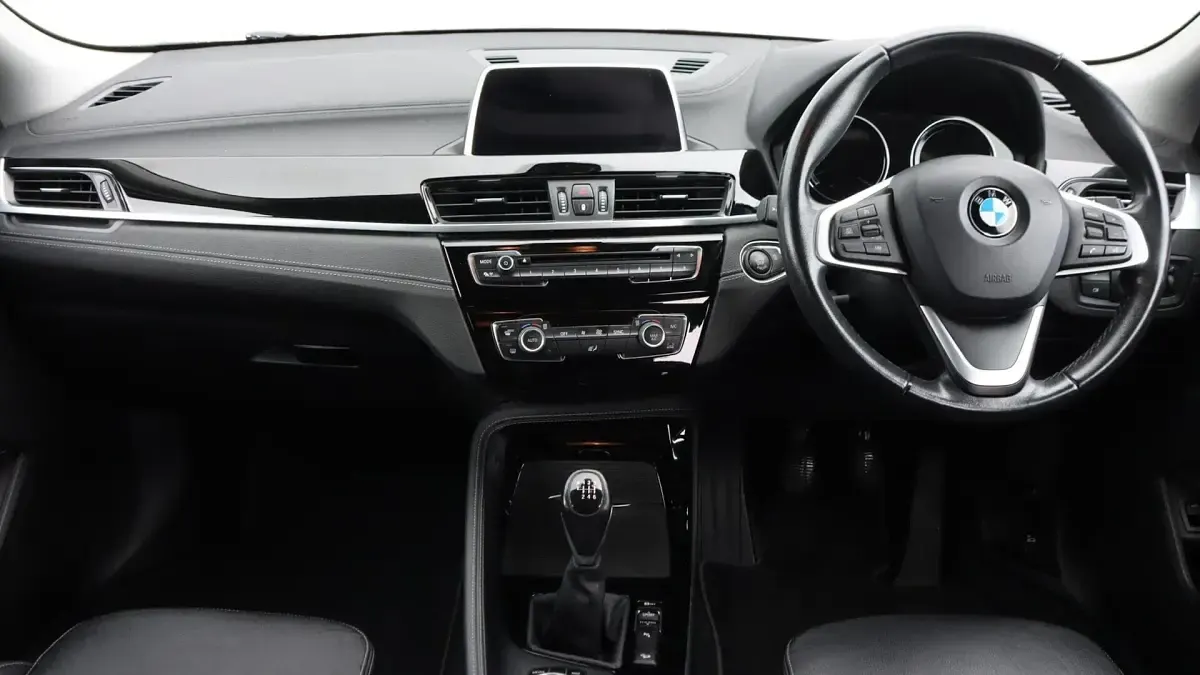 Used BMW X2 Sport Line 150 HP (110 kW) 2018 Jet black SUV