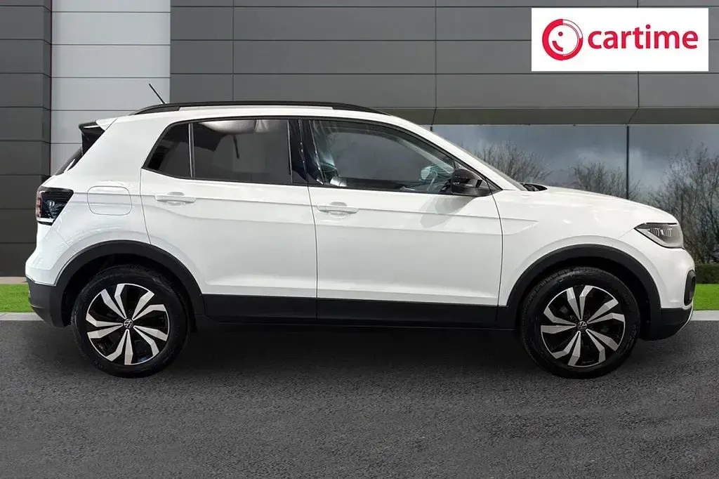 Used VW T-Cross Black Edition 115 HP (84 kW) 2024 White SUV