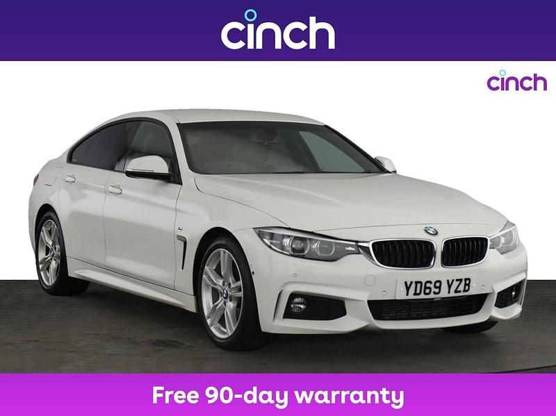 White Used 2019 BMW 420 M Sport Coupe | £18,199 (Fair price) - Image 1/3