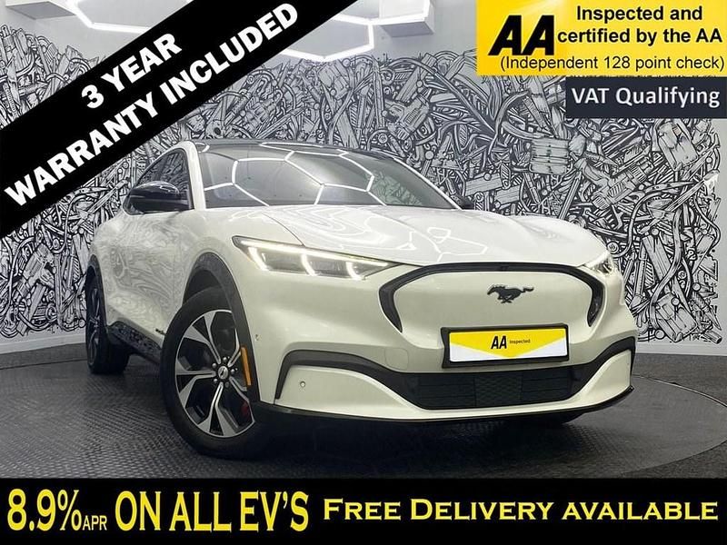 White Used 2022 Ford Mustang Mach-E Standard Range SUV | £22,195 (Fair price) - Image 1/2