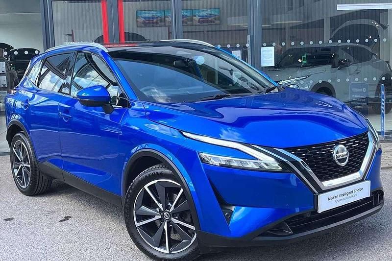 Blue Used 2022 Nissan Qashqai Tekna SUV | £20,500 (Expensive) - Image 1/4