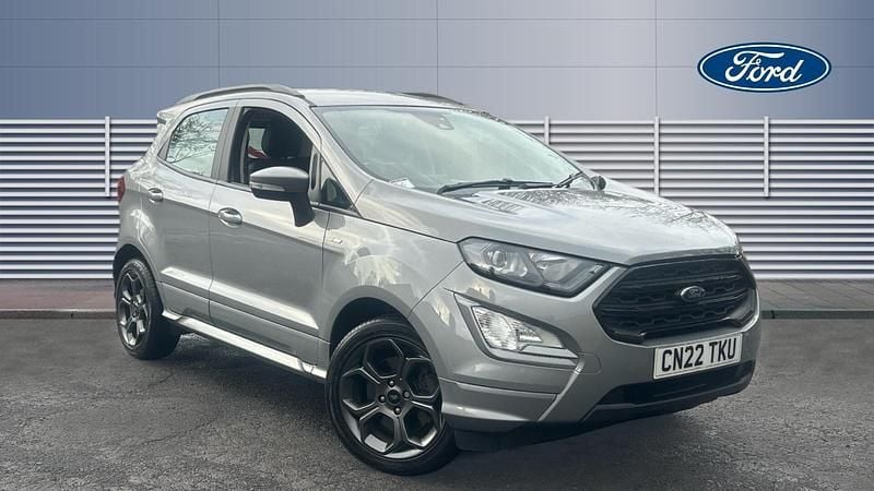 Silver Used 2022 Ford Ecosport ST-Line SUV | £10,983 (Good price) - Image 1/4