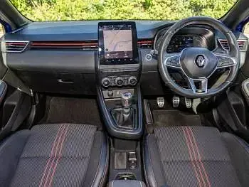 Used Renault Clio V RS Line 90 HP (66 kW) 2022 Blue Hatchback