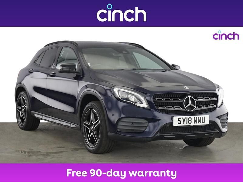 Blue Used 2018 Mercedes GLA220 AMG Line Premium SUV | £15,249 (Fair price) - Image 1/3