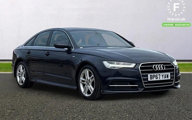 Blue Used 2018 Audi A6 S-Line Sedan | £14,899 (Fair price) - Image 1/4