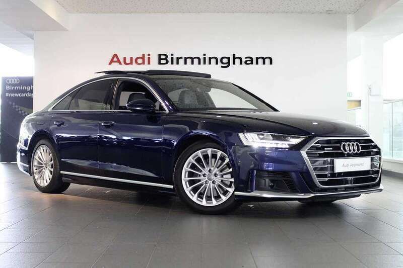 Navarra blue metallic Used 2020 Audi A8 S-Line Sedan | £32,000 (A bit pricey) - Image 1/4