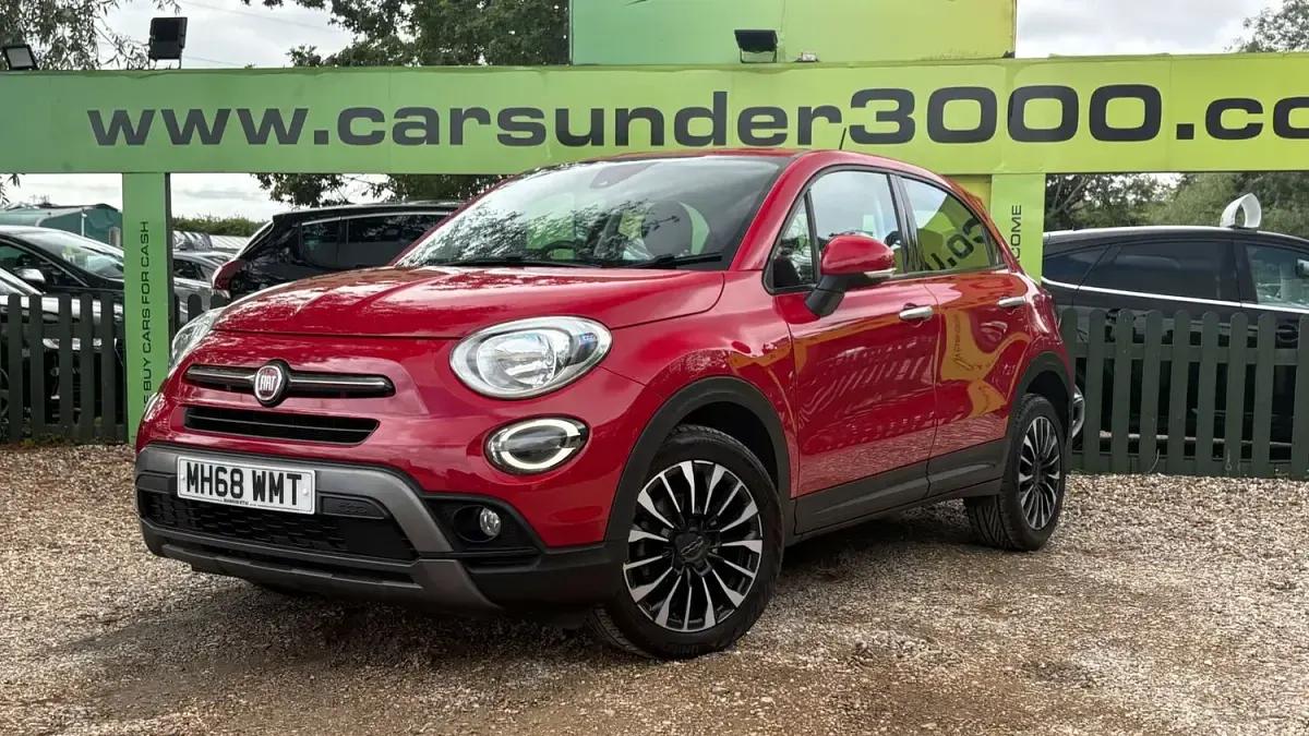 Used Fiat 500X Cross 120 HP (88 kW) 2019 Red SUV