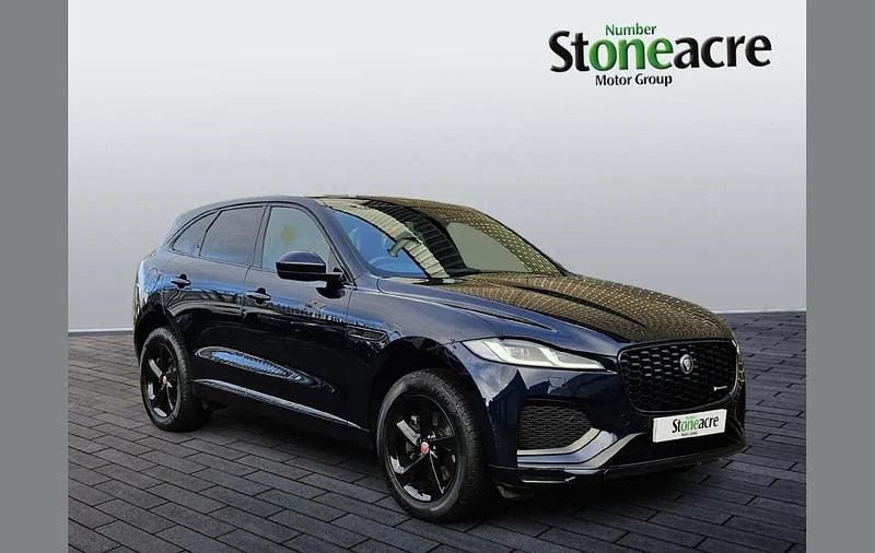 Used Jaguar F-Pace R-Dynamic 200 HP (147 kW) 2022 Blue SUV
