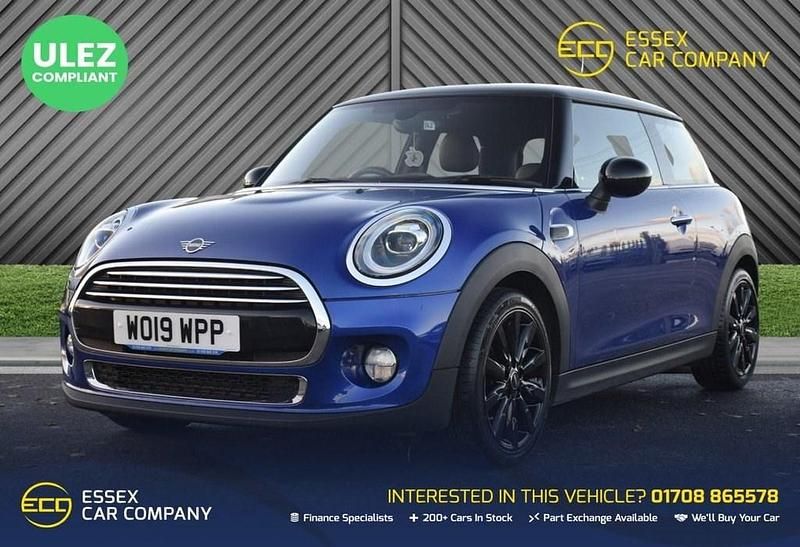 Blue Used 2019 Mini Cooper Exclusive Hatchback | £13,480 (Fair price) - Image 1/4