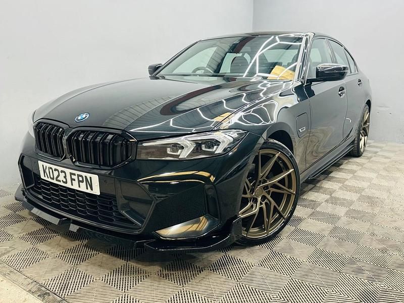 Black Used 2023 BMW 330e M Sport Sedan | £27,750 (Good price) - Image 1/4