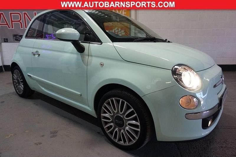 Green Used 2015 Fiat 500 Lounge Hatchback | £4,990 (Good price) - Image 1/4