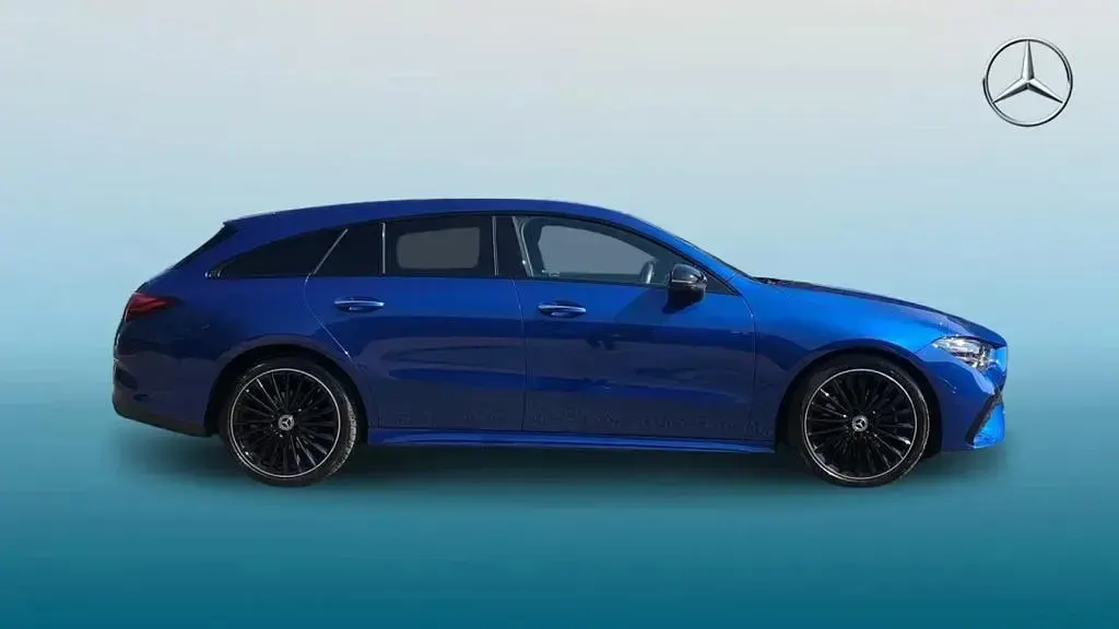 Used Mercedes CLA220 AMG Line Premium Plus 2025 Blue Estate