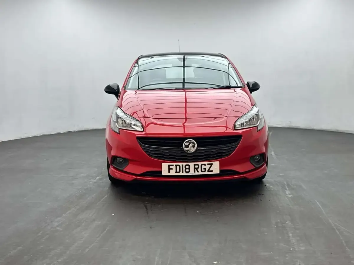 Used Vauxhall Corsa SRi 75 HP (55 kW) 2018 Red Hatchback