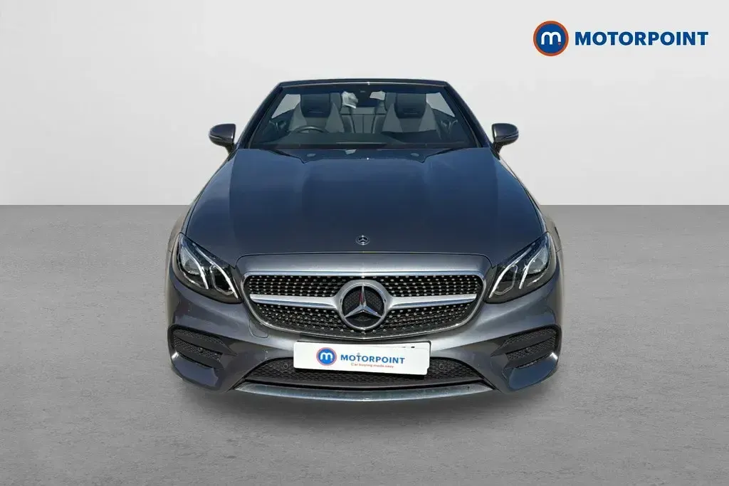 Używany Mercedes E220 AMG line 2021 Szary Kabriolet