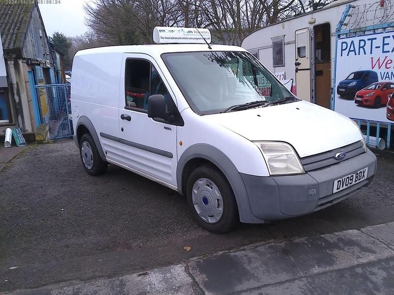 Used Ford Transit Connect 75 HP (55 kW) 2009 White MPV