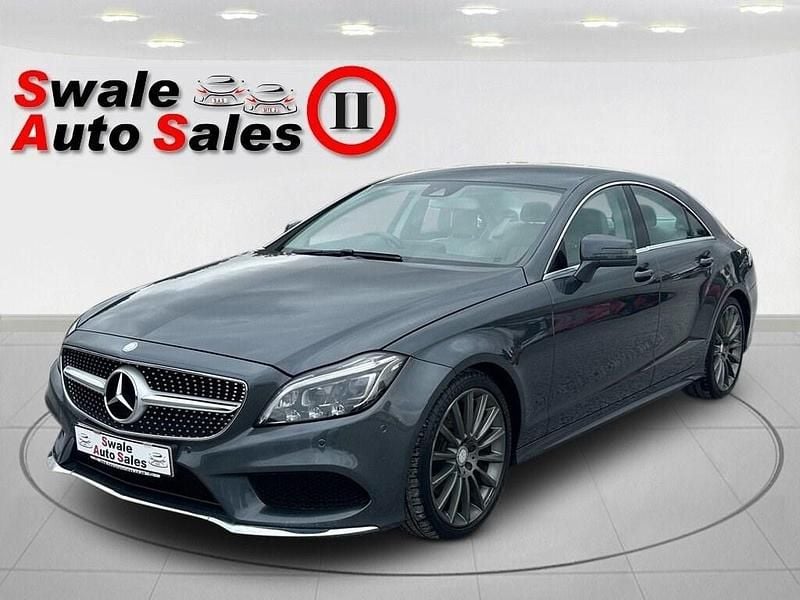 Grey Used 2016 Mercedes CLS220 AMG line Coupe | £13,395 (Fair price) - Image 1/4