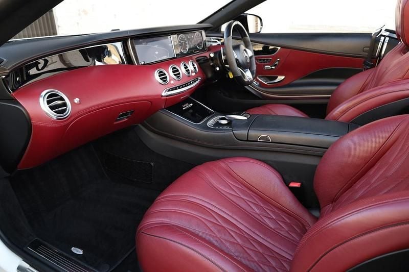 Used Mercedes S63 AMG 2017 White Cabriolet