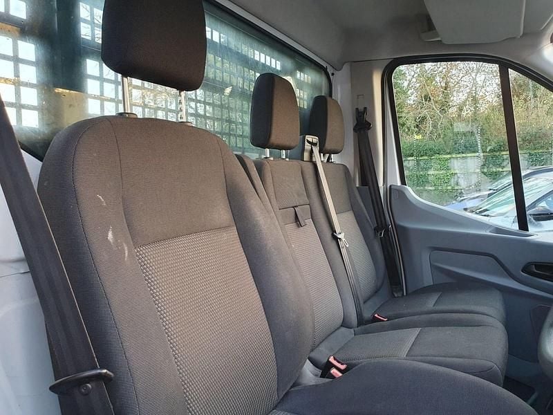 Used Ford Transit 130 HP (95 kW) 2017 White Cabriolet