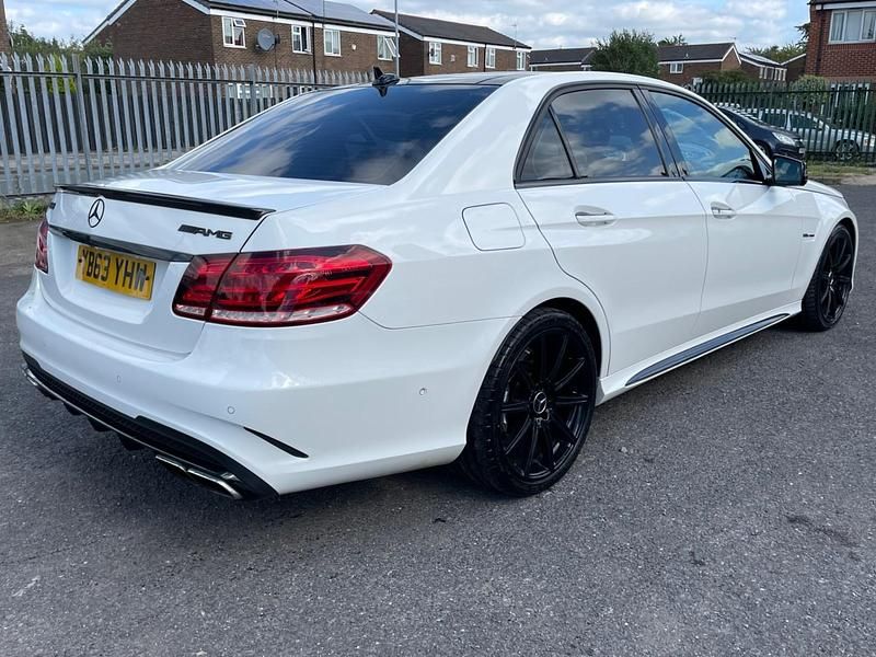 Used Mercedes E63 AMG 2014 White Sedan