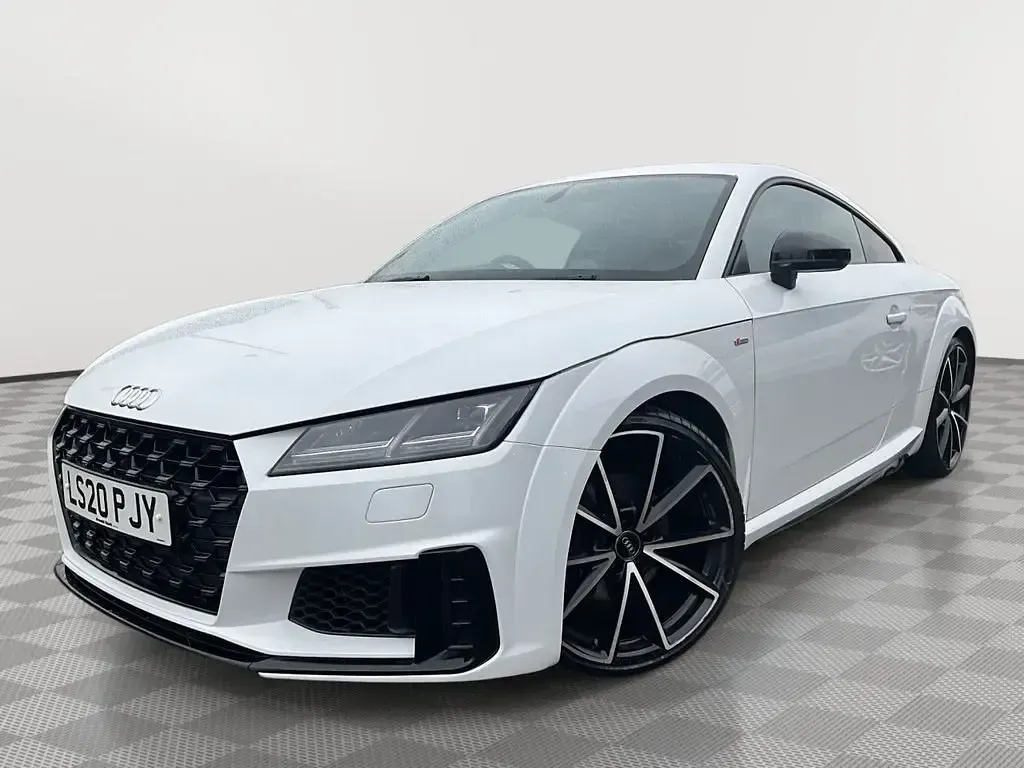 Used Audi TT Black Edition 197 HP (144 kW) 2020 White Coupe