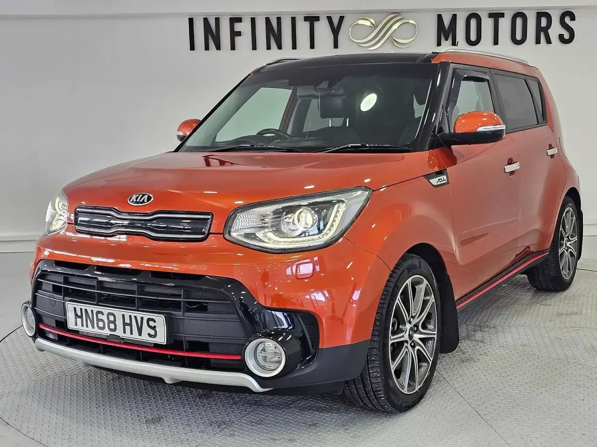 Used Kia Soul Sport 204 HP (150 kW) 2018 Orange SUV