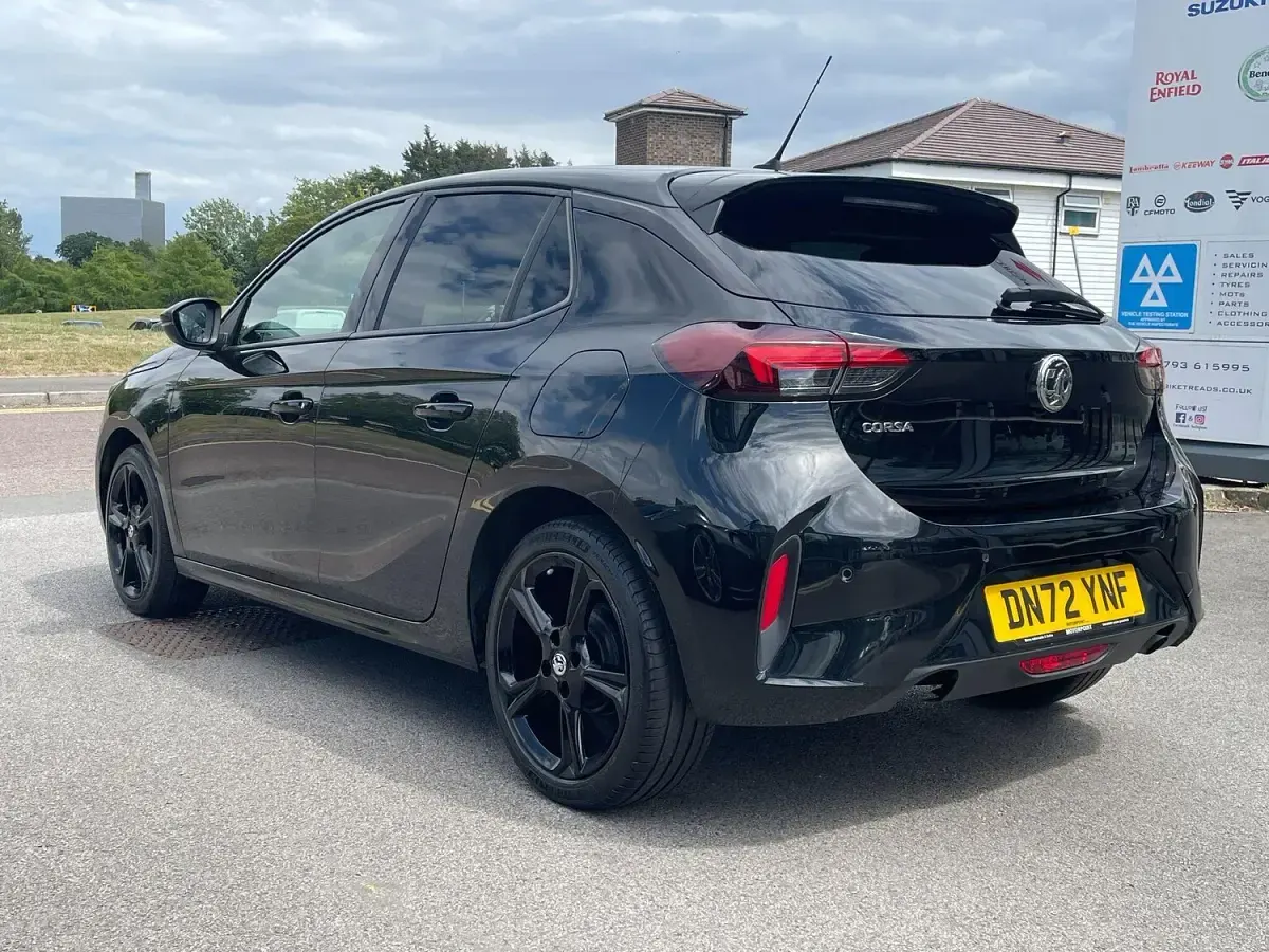 Used Vauxhall Corsa GS Line 73 HP (53 kW) 2022 Black Hatchback