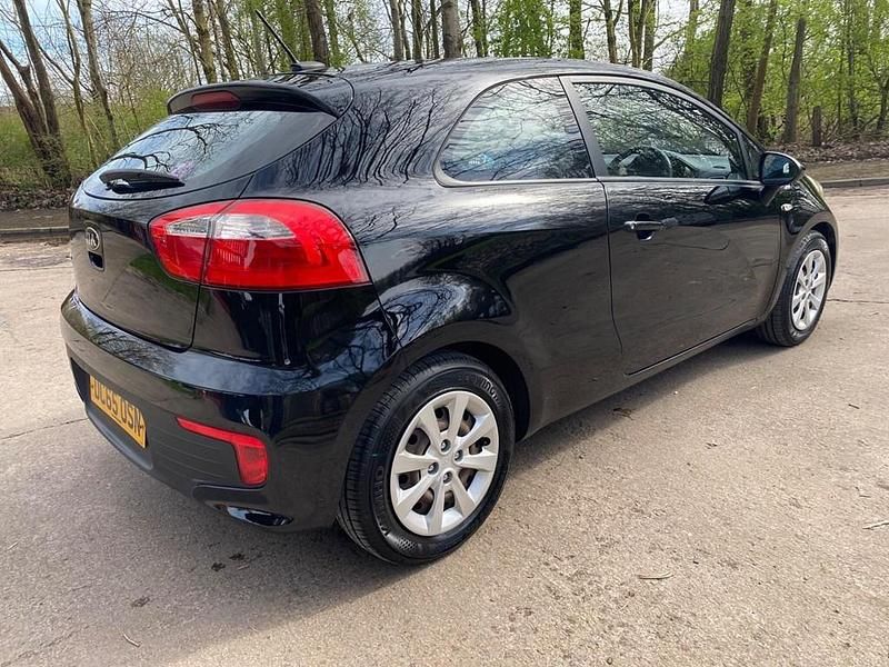 Used Kia Rio 2015 Black Hatchback