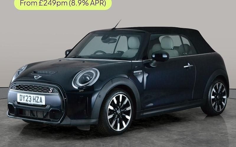 Used Mini Cooper S Cabriolet Exclusive 178 HP (130 kW) 2022 Blue/black Cabriolet