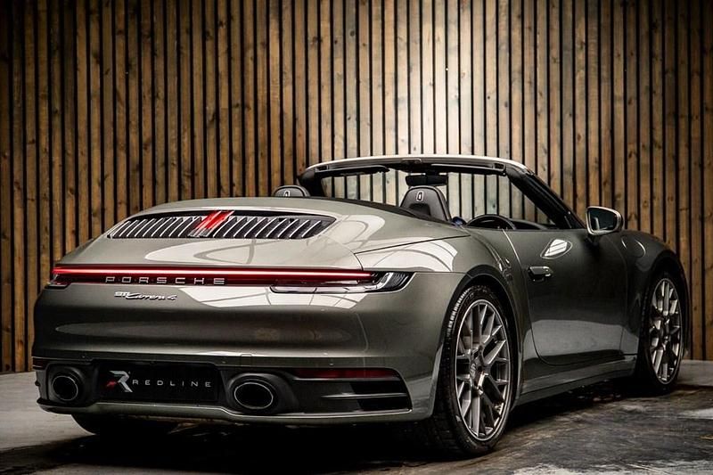 Used Porsche 911 Carrera 4 Cabriolet 2020 Green Cabriolet