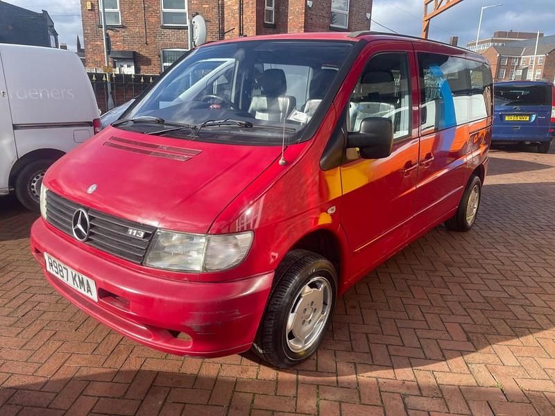 Used Mercedes Vito 1998 Red Van