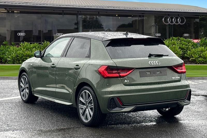 New Audi A1 Sportback S-Line 116 HP (85 kW) 2026 Green Hatchback