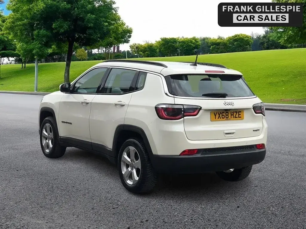 Used Jeep Compass Longitude 140 HP (102 kW) 2018 White SUV