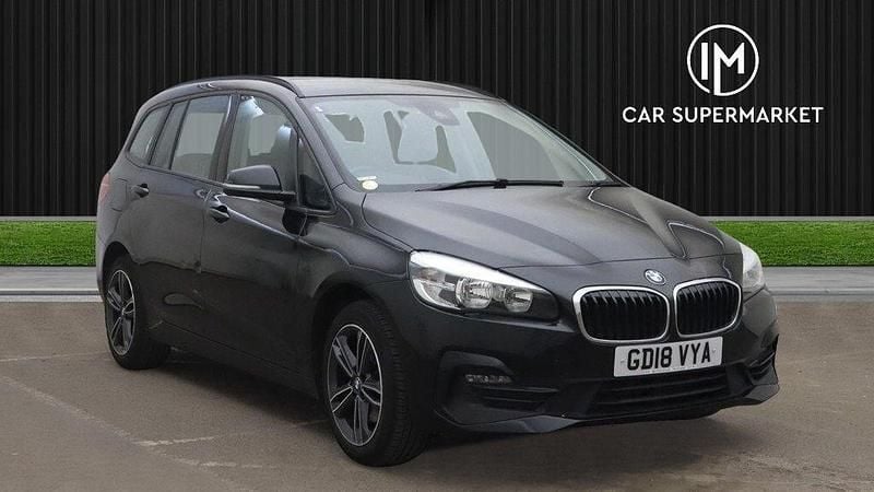 Black Used 2018 BMW 218 Sport Line Estate | £9,385 (Fair price) - Image 1/4