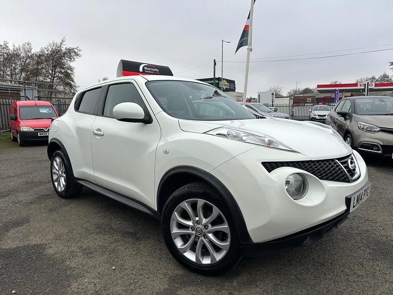 Used Nissan Juke Tekna 110 HP (80 kW) 2014 White SUV