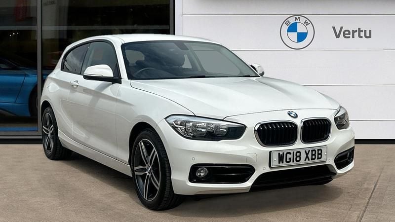White Used 2018 BMW 118 Sport Line Hatchback | £13,041 (Super price) - Image 1/3