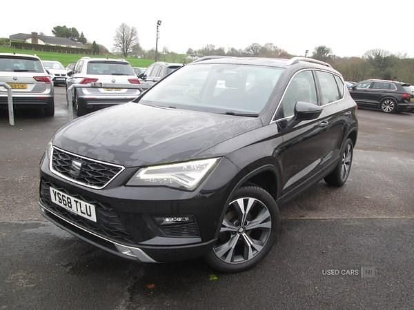 Used Seat Ateca SE Technology 115 HP (84 kW) 2019 Black SUV