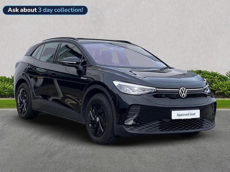 Black Used 2022 VW ID.4 Pure SUV | £17,999 (Fair price) - Image 1/4