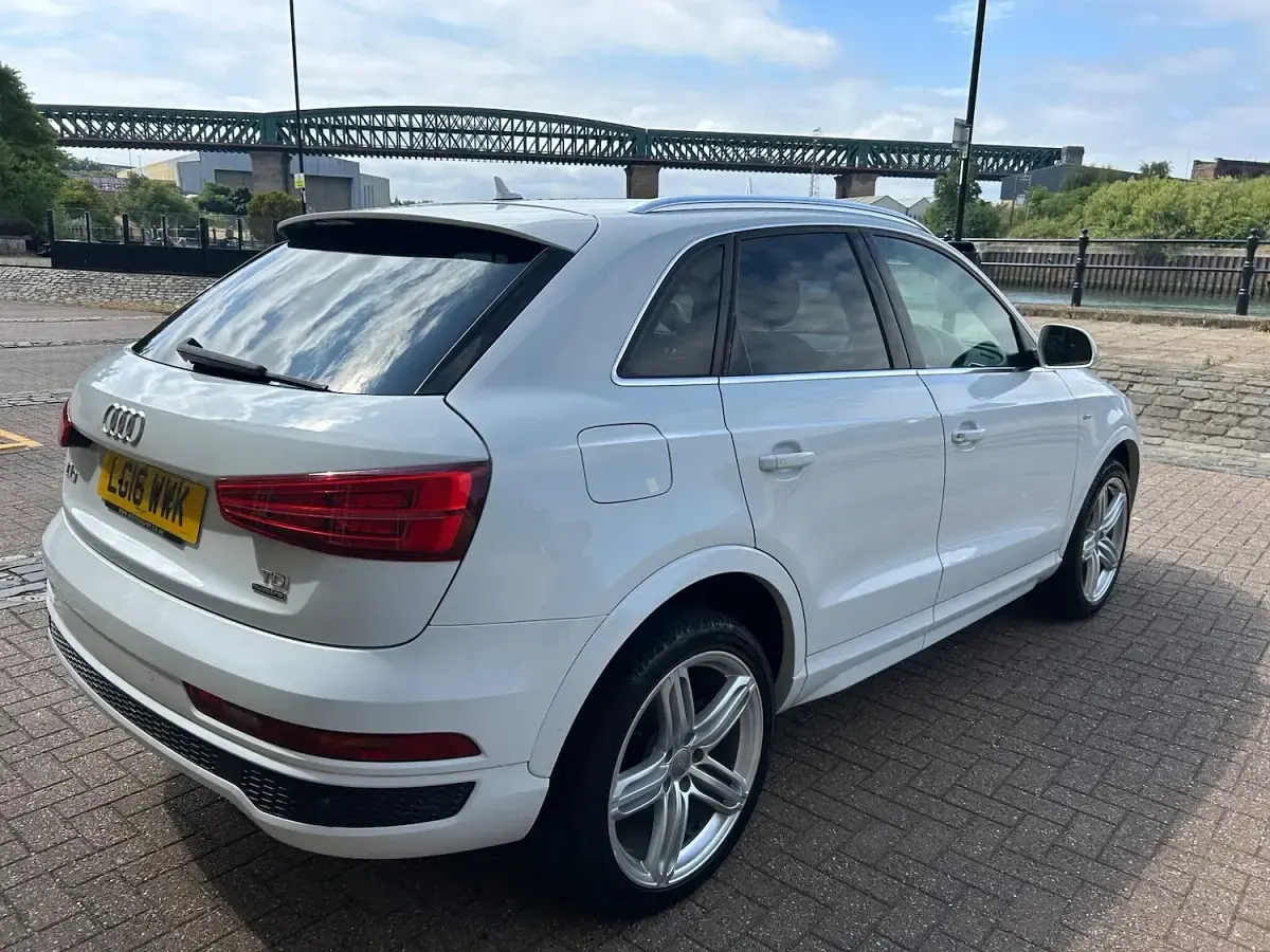 Used Audi Q3 S-line plus 150 HP (110 kW) 2016 White SUV