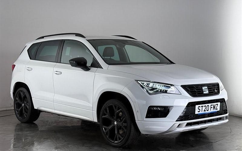 Used Seat Ateca Black Edition 150 HP (110 kW) 2020 White SUV