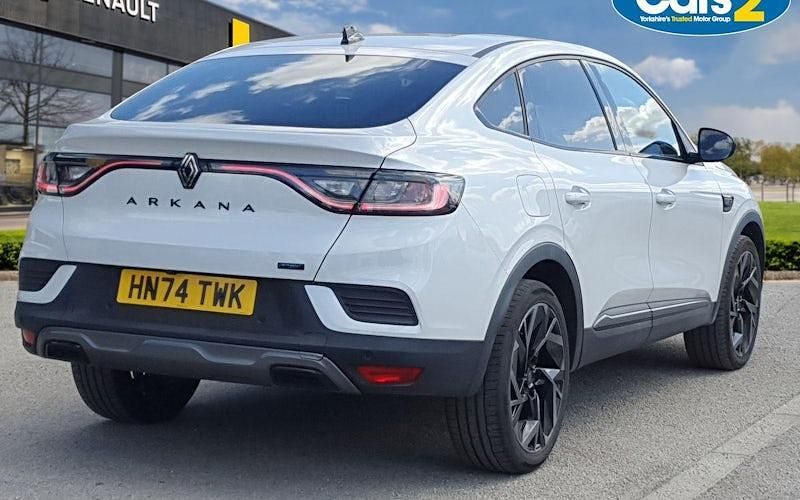 Used Renault Arkana Esprit Alpine 143 HP (105 kW) 2024 White SUV