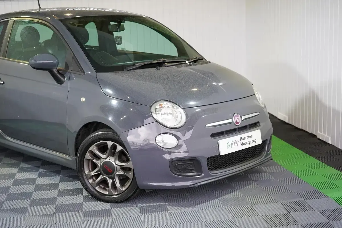Used Fiat 500 S 69 HP (50 kW) 2015 Grey Hatchback