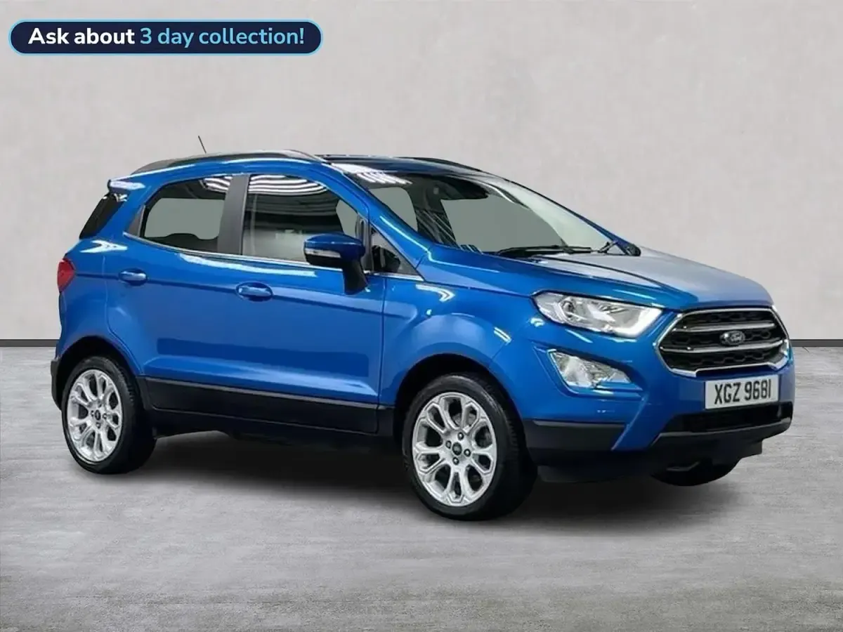 Begagnad Ford Ecosport Titanium 125 HK (91 kW) 2023 Blå SUV