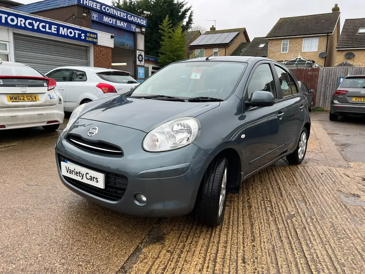 Used Nissan Micra Acenta 80 HP (58 kW) 2012 Grey Hatchback
