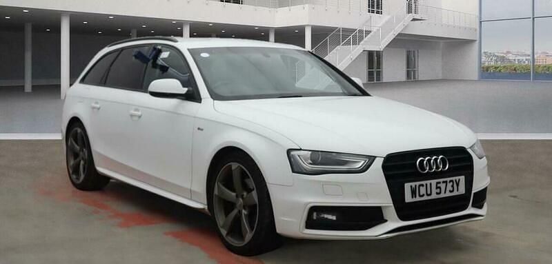 White Used 2013 Audi A4 Black Edition Estate | £6,500 (Fair price) - Image 1/4