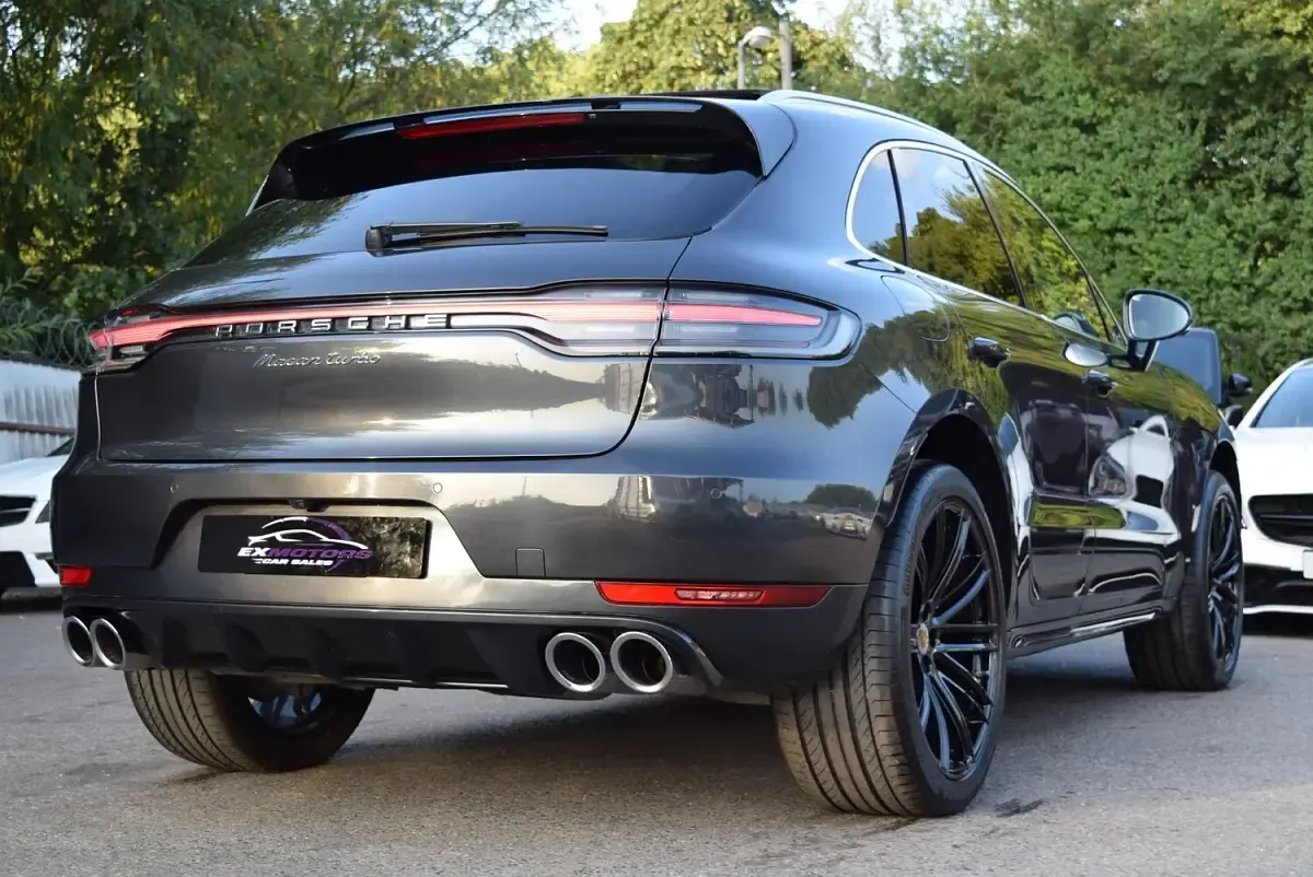 Used Porsche Macan Turbo 2020 Dark grey SUV