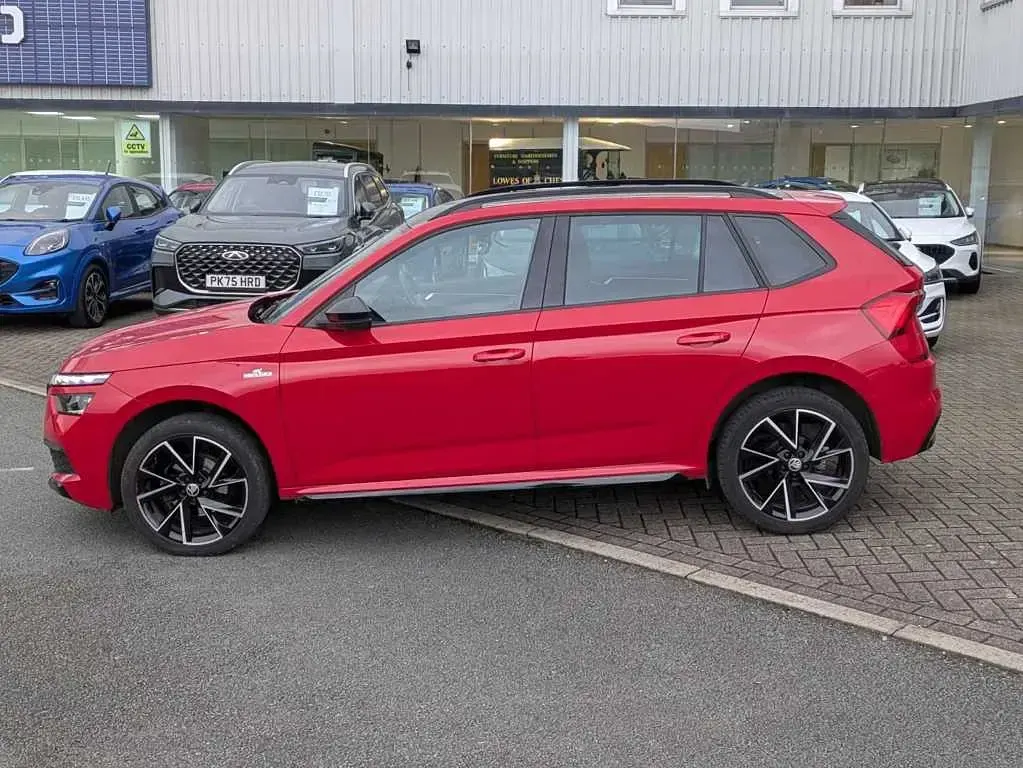 Used Skoda Kamiq Monte Carlo 150 HP (110 kW) 2023 Red SUV