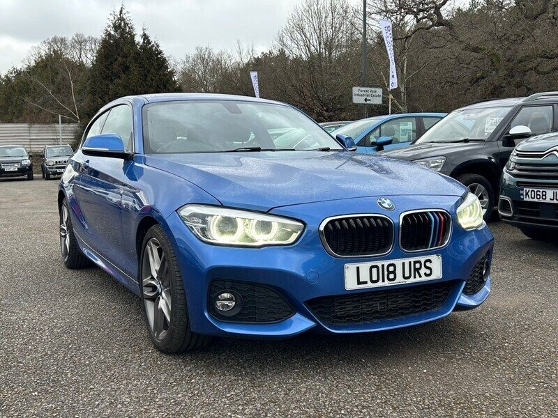 Blue Used 2018 BMW 120 M Sport Hatchback | £11,990 (Good price) - Image 1/4