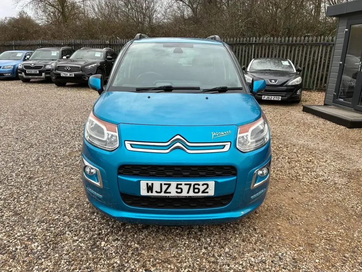 Używany Citroën C3 Picasso Exclusive 2014 Niebieski Minivan