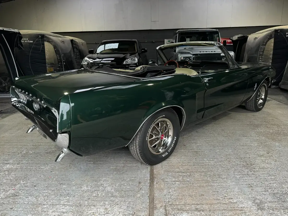 Used Ford V8 Convertible 1968 Blue Cabriolet